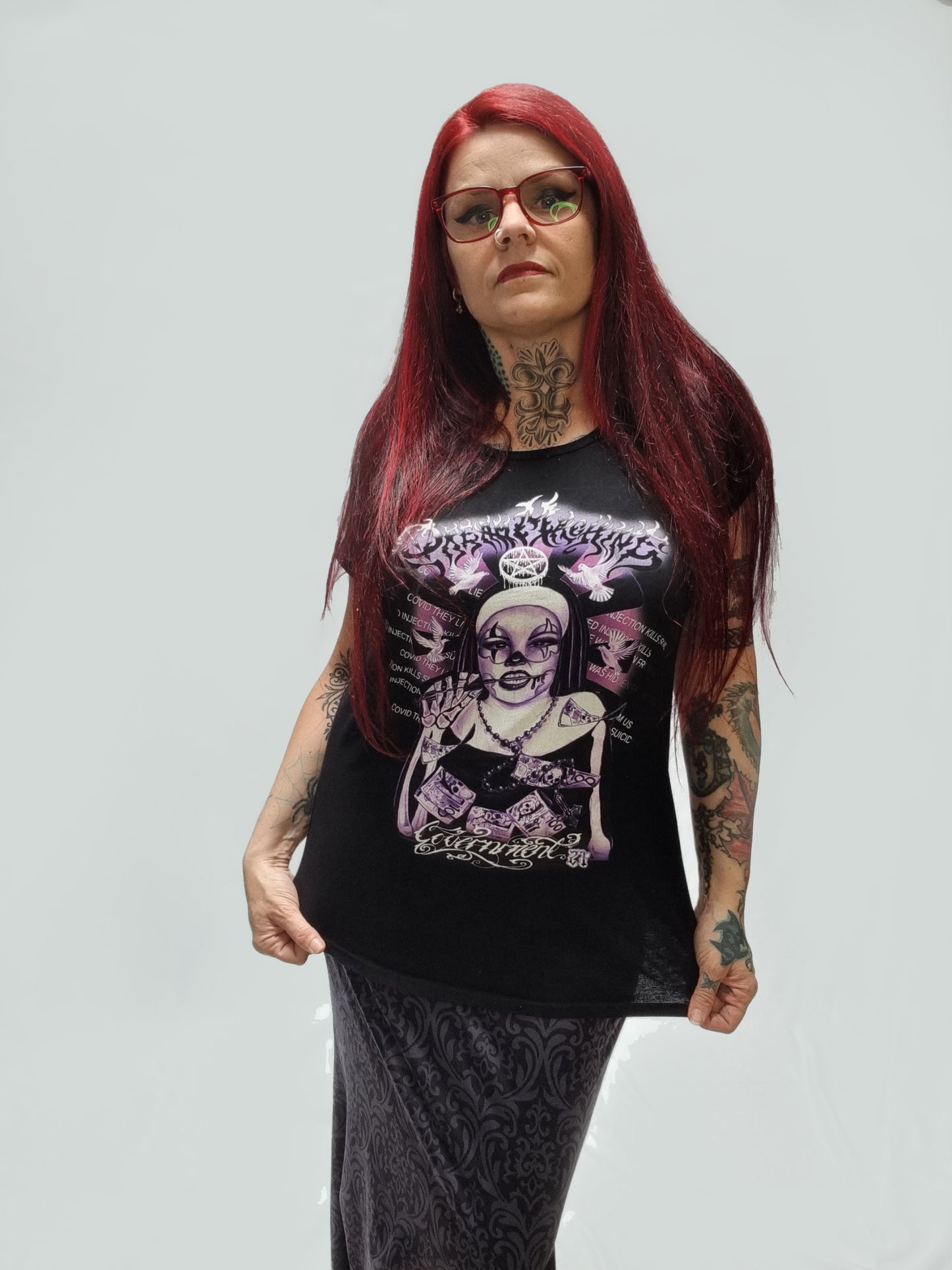Purple-nun T-shirt- Women's