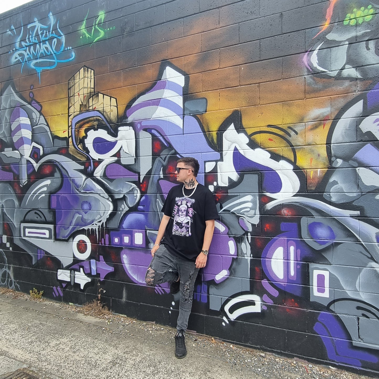 Purple-nun T-shirt