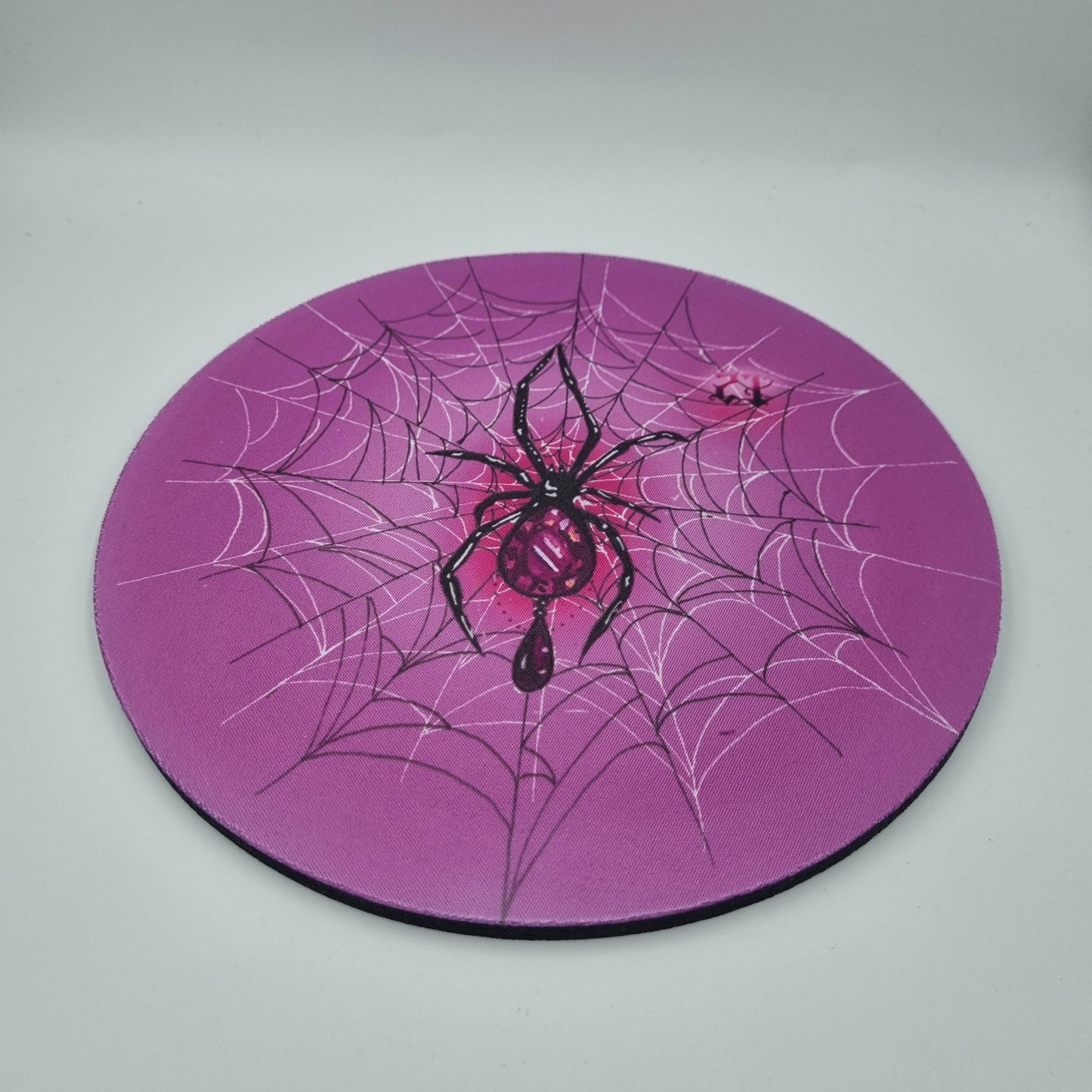 Blue Spider Mouse Pad