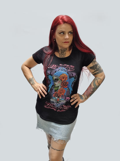 Jewelled moth butter  T-shirt