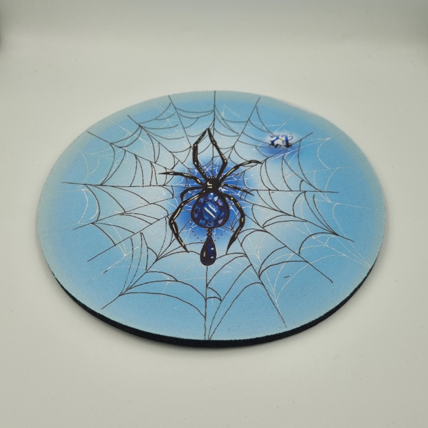 Pink Spider Mouse Pad